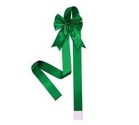 Outdoor Christmas Bows - 100 * 20 * 1cm Bow Decorative Door | Christmas Bow Wrapping | Xmaas Pull Bows | Front Door Tree Decorations Large Bouquet Valentine's Day Party Supplies Easy To asemble