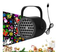 Outdoor Christmas Projector, Christmas Snowflake Decoration - LED Light Projector for Outdoor Christmas Decoration - for Garden Patio Porch Wall Ceiling Bedroom Living Room Party Year Nu