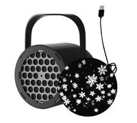 Outdoor Christmas Projector - Snowflake Shaped LED Mood Lighting Festive Projection Lamp Waterproof Rotating Decoration Adjustable | For Garden, Yard, Patio, Wall, Ceiling, Bedroom
