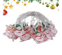 Outdoor Christmas Rope Lights | Waterproof Battery Home Decor,Warm LED Christmas Tree Lights - for Indoor