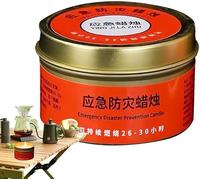 Outdoor Citronella Candle, Long Burning Windproof Survival Candles, Home Survival Lighting Candles 30 Hour Long Lasting for Power Outages,Patio,Backyard,Camping,Hiking (1PC)