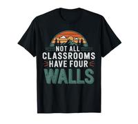 Outdoor Classroom Retro Not All Classrooms Have Four Walls T-Shirt