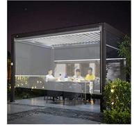 Outdoor Clear Roller Shades, Transparent PVC Plastic Roll Up Blinds, Waterproof Vinyl Curtain for Gardens, Balconies, Pavilions