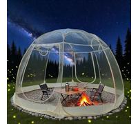 Outdoor Clear Went Pop up Bubble Tent,Folding Weather Proof Garden, Large Outdoor Camping Shelter with Vent Window, House for Party, Backyards, Camping(A)