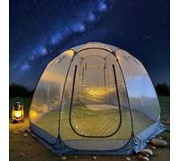 Outdoor Clear Went Pop up Bubble Tent,Folding Weather Proof Garden, Large Outdoor Camping Shelter with Vent Window, House for Party, Backyards, Camping(B)