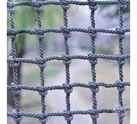Outdoor Climbing Net for Kids 6.6x6.6ft Rope Ladder Hammock Obstacle Course Playground Cargo Net for Active Play Adventure & Fun in the Backyard