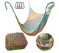 Outdoor Climbing Net for Trees & Playgrounds - Knotless Polyester Safety Net for Stair Railings - Durable 4x6m Climbing Mesh for Kids' Fun & Safety