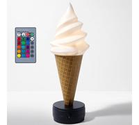 Outdoor Cone Display - Advertisement Sign for Ice Cream Display - Perfect size 95 & 120cm - Durable Construction for Every Weather Condition - Easy to Install (With Light, 153 cm)