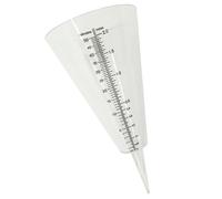 Outdoor Cone Rain Gauge with Scale, Plastic Garden Water Meter