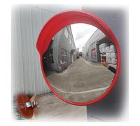 Outdoor Convex Mirror 30 Inch Acrylic Safety Traffic Mirror for Driveways, Garages and Corners, Perfect for Dead End Alleys and Enhanced Visibility (1 Pack)