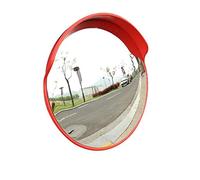 Outdoor Convex Mirror - Curved Junction Panoramic Traffic Safety Mirror for Driveway & Turning, Enhance Visibility & Prevent Accidents, & Weather-Resistant