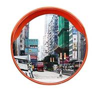 Outdoor Convex Road Safety Mirror - Wide-Angle Traffic Mirror for Driveways & Turns - Curved PC Lens for Enhanced Visibility & Security - Ideal for Traffic Management
