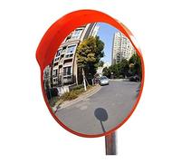 Outdoor Convex Safety Mirror,Wide Angle Traffic Mirror Blind Spots, Enhanced Security, Wall Bracket Included Corners Driveways