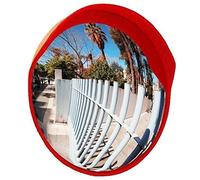 Outdoor Convex Safety Traffic Mirror - Round Reflective Mirror for Driveways Shops and Offices - Enhance Visibility & Safety for Traffic Management
