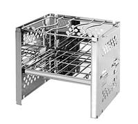 Outdoor Cooking Folding BBQ Barbecue Grill Portable Charcoal Grill Stainless Folding Charcoal Camping Barbecue Oven Camping Picnics