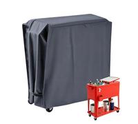 Outdoor Cooler Cover UV-Resistant Dustproof Adjustable Strap Protector | Beverage Cooler Grill Table Covers for Indoor Garden Backyard Pathway Patio Camping Party Summer
