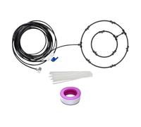 Outdoor Cooling Fan Kit | Cooling System with Hose 8 Metres Multiple Nozzles for Gazebo Marquee Garden Kennel Terrace