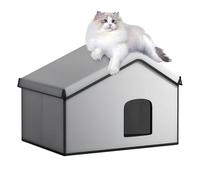 Outdoor Cooling Pet House - Elevated Weather-Resistant Shelter, Ventilated Design | Provides Heat, Ensures Summer Comfort, Prevents Overheating And Sunburn, Offer Secure Retreat