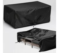 Outdoor Couch Cover Waterproof, Patio Furniture Covers Square, Dining Coffee Table Chair Rectangular, UV Resistant, Heavy Duty 133.9" Lx47.2X Wx33.5 H