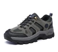Outdoor Couple's Hiking Boots - Breathable Waterproof Trekking Shoes for Wilderness, Mountains, Jungle & Off-Road Sports Grey