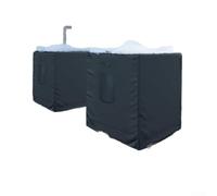 Outdoor Cover for Patio Unit Waterproof Dustproof Square Protector with Adjustable Straps and Handles for Secure Fit Against Weather Elements (30 * 30 * 32)