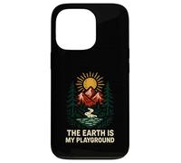Outdoor Creation Earth Is My Playground Vintage Mens Faith Case for iPhone 13 Pro