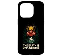 Outdoor Creation Earth Is My Playground Vintage Mens Faith Case for iPhone 15 Pro