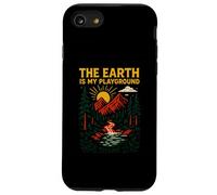 Outdoor Creation Earth Is My Playground Vintage Mens Faith Case for iPhone SE (2020) / 7/8