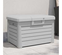 Outdoor Cushion Box Grey 73x50.5x46.5 cm Polypropylene