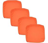 Outdoor Cushion Covers Replacement Splash Proof, Patio Seat Slipcovers Waterproof with Zipper - High UV Resistant for Garden Chair, Couch, Sofa & Backyard(Color17,65 x 65 cm (Lot de 1))
