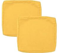 Outdoor Cushion Covers Replacement Splash Proof, Patio Seat Slipcovers Waterproof with Zipper - High UV Resistant for Garden Chair, Couch, Sofa & Backyard(Color15,65 x 65 cm (Lot de 1))