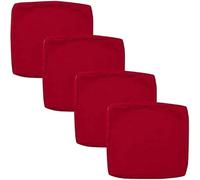 Outdoor Cushion Covers Replacement Splash Proof, Patio Seat Slipcovers Waterproof with Zipper - High UV Resistant for Garden Chair, Couch, Sofa & Backyard(Color3,65 x 65 cm (Lot de 1))