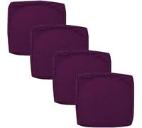 Outdoor Cushion Covers Replacement Splash Proof, Patio Seat Slipcovers Waterproof with Zipper - High UV Resistant for Garden Chair, Couch, Sofa & Backyard(Color6,65 x 65 cm (Lot de 1))