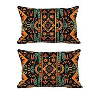 Outdoor Cushion Covers Yellow Cushions Waterproof Super Soft Velvet Throw Pillow Covers Star,Set of 2 Oblong Decorative Pillows for Living Room Sofa Bedroom Balcony Patio Garden Chair 40x60cm G527