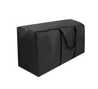 Outdoor Cushion Storage Bag, Patio Cushion Storage Bag 210D Oxford Dust Proof Anti Living Water Storage Bag Outdoor Furniture Cushion Storage Bag Cover (122 * 39 * 55)