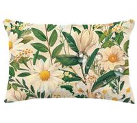 Outdoor Cushions 50cm x 60cm, Bohemia Cushion Covers Waterproof Garden Pillow Case with Invisible Zipper, Set of 2 Large Sofa Pillowcases Flower Decorative Pillows for Couch Patio Farmhouse Decor m87