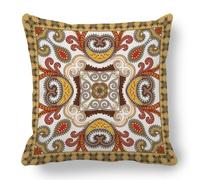 Outdoor Cushions 55x55 cm Cushion Covers Yellow Throw Pillow Covers,E-80