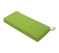 Outdoor Cushions for Garden Bench Waterproof Thick Ties Swing Pillow for Patio Soft Foam Filling Sofa Cushion (Fruit Green 124x46x8 cm)