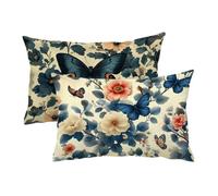Outdoor Cushions Waterproof 40 x 80cm, Butterfly Cushion Covers d-227