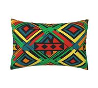 Outdoor Cushions Waterproof Ethnic Cushion Covers 30cm X 50 cm Set of 2, Vintage Cushions Garden Cushions Waterproof Throw Pillow Covers, Decorative Pillows for Car Patio Hoom Decor 12x20 Inch,Z353