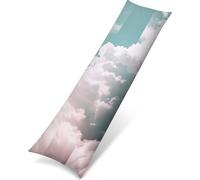 Outdoor Cushions Waterproof Spring Summer Cushion Covers 40x120cm in Set of 1 Sky Simple Throw Pillows Decorative Super soft Cases for Outdoor Sofa Patio Furniture Home Decoration PjY8291 J-1