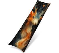 Outdoor Cushions Waterproof Spring Summer Cushion Covers 60 x 180 cm in Set of 1 Animal Deer Throw Pillows Decorative Super soft Cases for Outdoor Sofa Patio Furniture Home Decoration PjY3091 N-P