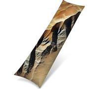 Outdoor Cushions Waterproof Spring Summer Cushion Covers 60 x 180 cm in Set of 1 Simple Mountain Throw Pillows Decorative Super soft Cases for Outdoor Sofa Patio Furniture Home Decoration PjY2893 7-L