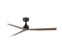 Outdoor DC Ceiling Fan Marine Brown-Walnut with Remote