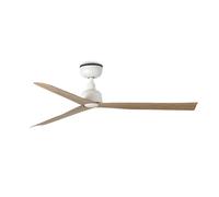 Outdoor DC Ceiling Fan Marine White-Oak with Remote