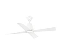 DC Ceiling fan with LED Lighting Typhoon White Outdoor Ceiling fan with Remote