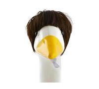 Outdoor Decor Accessories Outdoor Goose Accessories Set Bob Haircut Afro Wig Cute Porch Goose Outfit For Lawn(3)