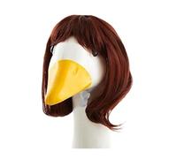 Outdoor Decor Accessories Outdoor Goose Accessories Set Bob Haircut Afro Wig Cute Porch Goose Outfit For Lawn(1)