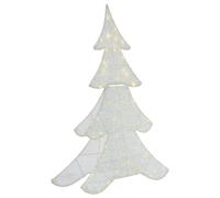Outdoor Decoration LED EDASJON Christmas Tree 95 cm White