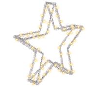 Beliani Outdoor Decoration LED SIMO Star 31 cm White, White